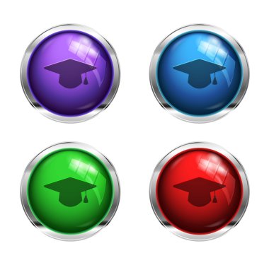 Mezuniyet cap düğmeleri