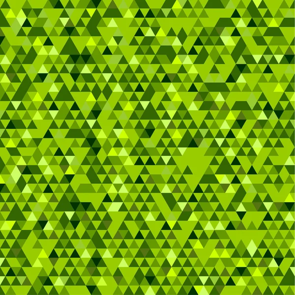 Fondo de mosaico verde abstracto — Vector de stock