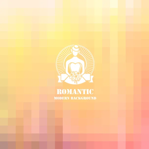 Colorful soft romantic background — Stockový vektor