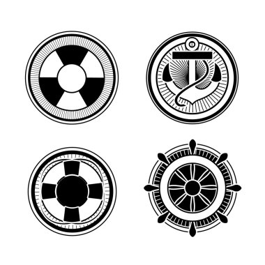 Retro deniz Pul Seti