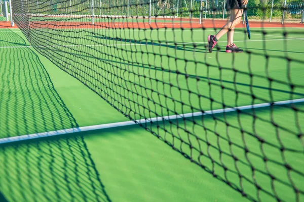 Tennisbana — Stockfoto