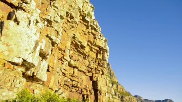 Montaña de mesa — Vídeo de stock