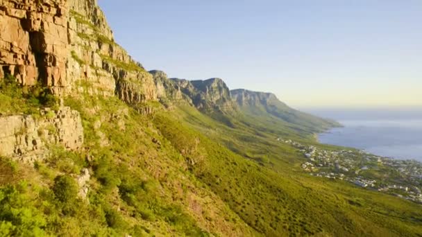 Table mountain — Stock Video