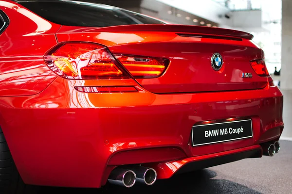 BMW M6 Coupe rear — Stock Photo, Image