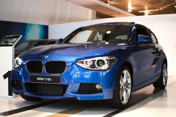 Novo modelo BMW 118d — Fotografia de Stock