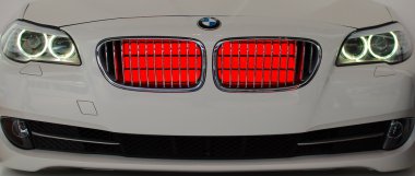 BMW ac işi gösteri sıcak