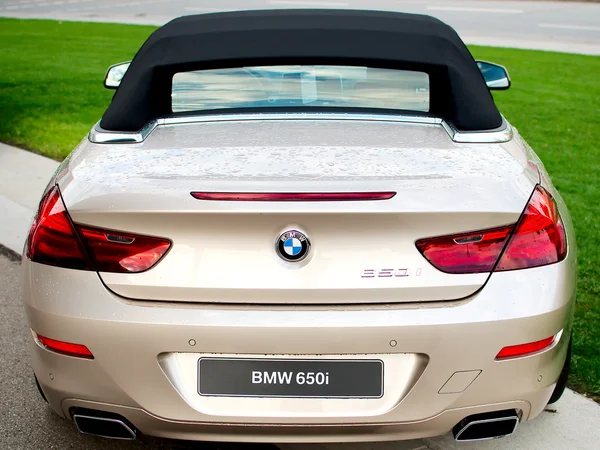 BMW 650i rear — Stock Photo, Image