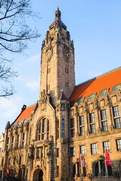 Facade of Charlottenburg Wilmersdorf hall - historical administr — Stock Photo, Image