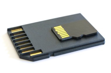 microSD kart için mobil cihazlar ve sd adaptörü