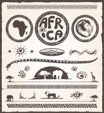 Africa Design Elements