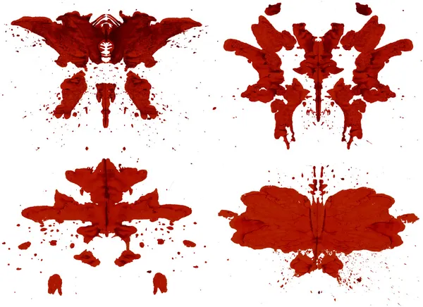 Rorschach Set — Stockfoto