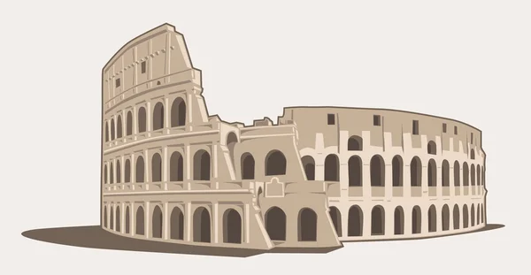 Colosseo — Stok Vektör