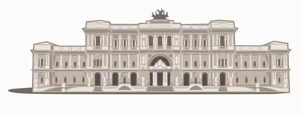 Palazzo di Giustizia — Archivo Imágenes Vectoriales