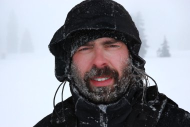 donmuş adam portresi