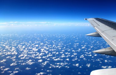 Uçak penceresinden görüntüle