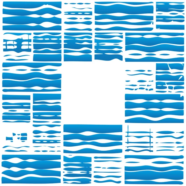 Formas azules — Archivo Imágenes Vectoriales