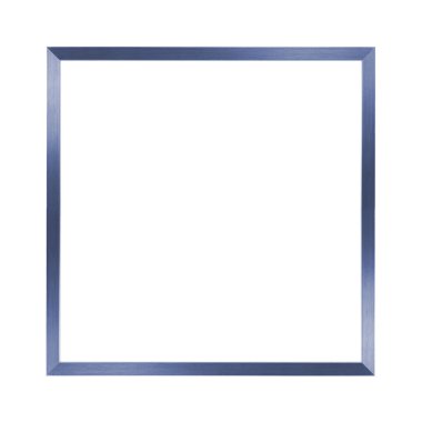 ince mavi metal çerçeve