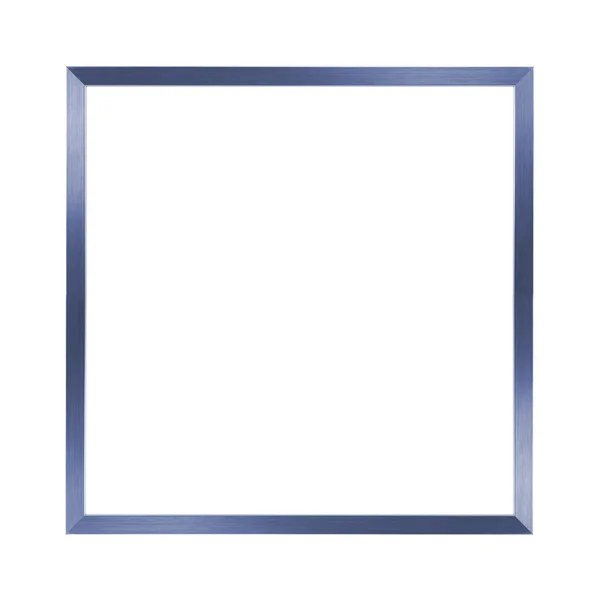 Quadro de metal azul fino — Fotografia de Stock