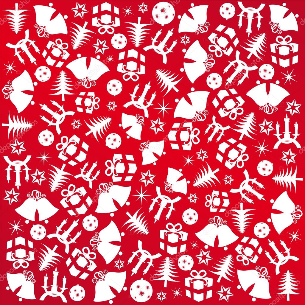 Christmas Wrapping Paper Stock Vector Image By C Studio023