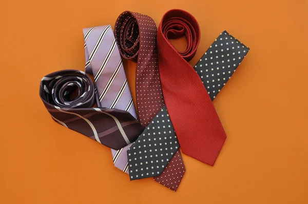 Επιχείρηση ή επίσημη αξεσουάρ: γραβάτες — Φωτογραφία Αρχείου