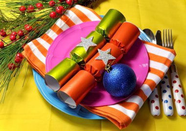 Noel tablo ayarı renkli parlak multi