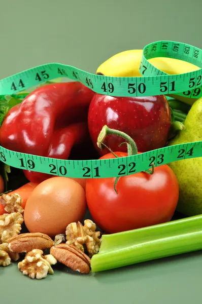 Healthy Weight Loss Diet (Vertical) — Stock Photo, Image