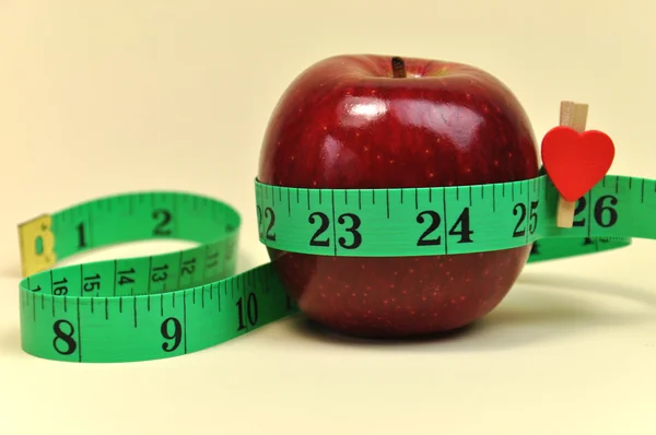 New Year Resolution Goal Lose Weight Concept. Close-up — Stock Photo, Image