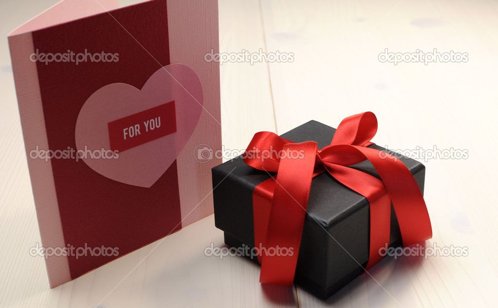 Carta regalo fatte a mano, per te, con nero scatola regalo e ... Scatole di carta fatte a mano