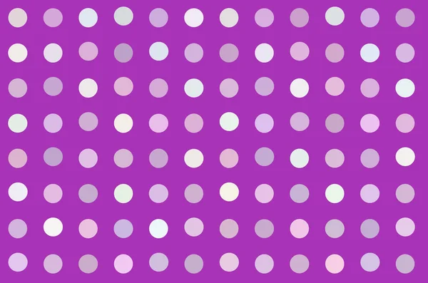 紫色无缝圆点图案背景 — 图库照片