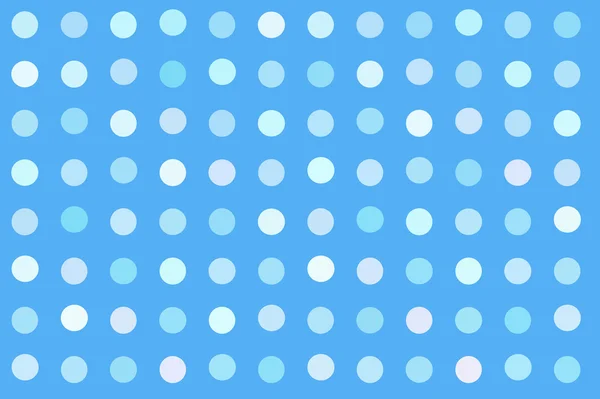 Aqua bleke blauw naadloze polka dot patroon achtergrond — Stockfoto