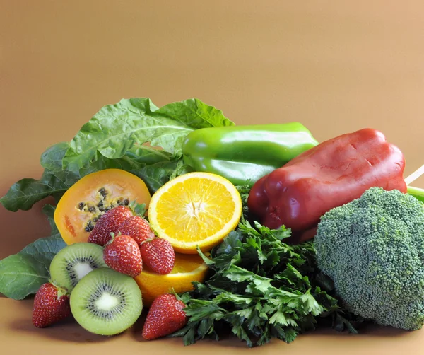 Fontes de vitamina C para uma alimentação saudável e fitness — Fotografia de Stock