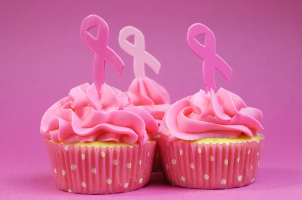 Pink Ribbon Breast Cancer Awareness October — Stock Photo, Image