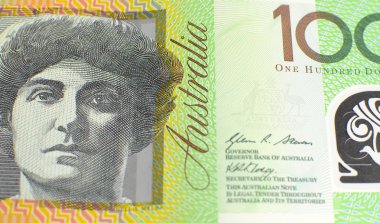 Avustralya 100 100 Doları Not