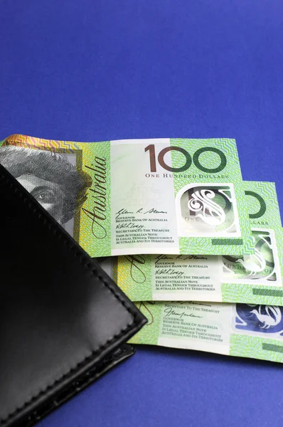 Australische honderd dollar notities — Stockfoto