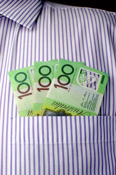หมายเหตุ 100 ดอลลาร์ออสเตรเลีย — ภาพถ่ายสต็อก