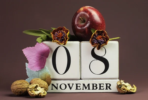 Opslaan van de datum individuele kalenderdagen voor speciale evenementen en feestdagen — Stockfoto