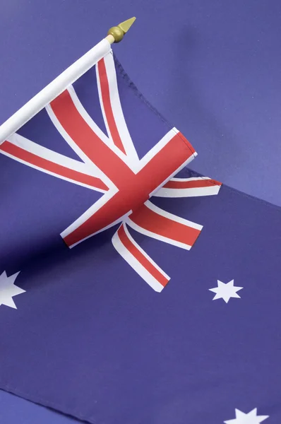 Australische Südkreuz-Flagge für Reisen, Urlaub oder Hintergründe. — Stockfoto