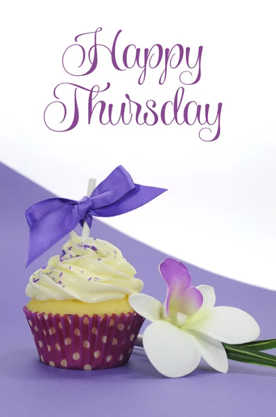 Beautiful decorated and colorful cupcake, one for each day of the week. — Stock Photo, Image