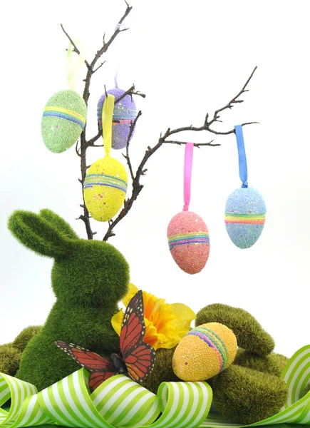 Happy Easter Springtime Eggs — Stock Photo, Image