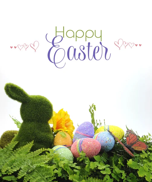 Happy Easter Springtime Eggs — Stock Photo, Image