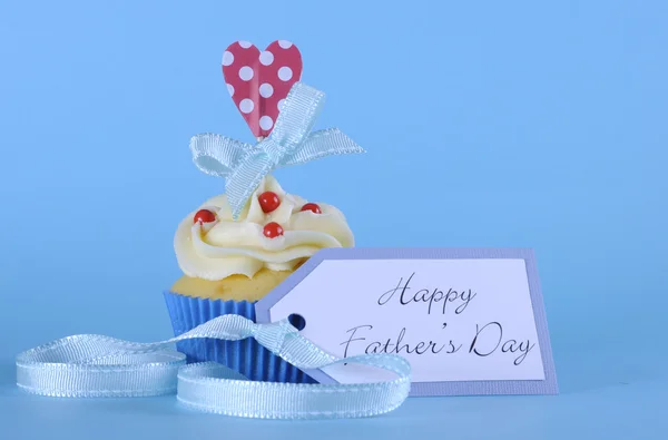 Happy Fathers Day cupcakes — Stock Photo, Image