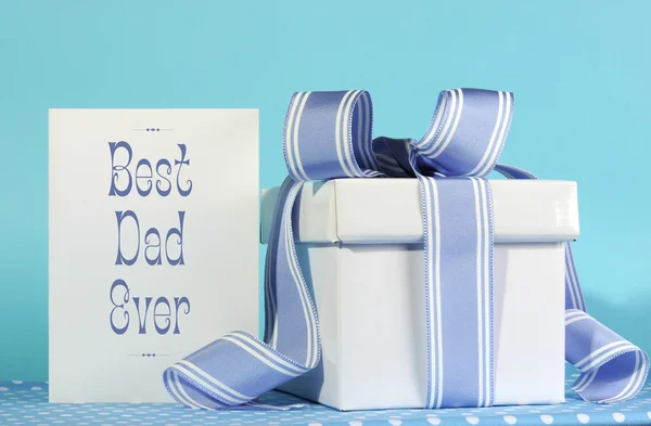 Happy Fathers Day, Best Dad Ever, Greeting Card — Stok fotoğraf