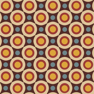 retro renkleri seamless modeli