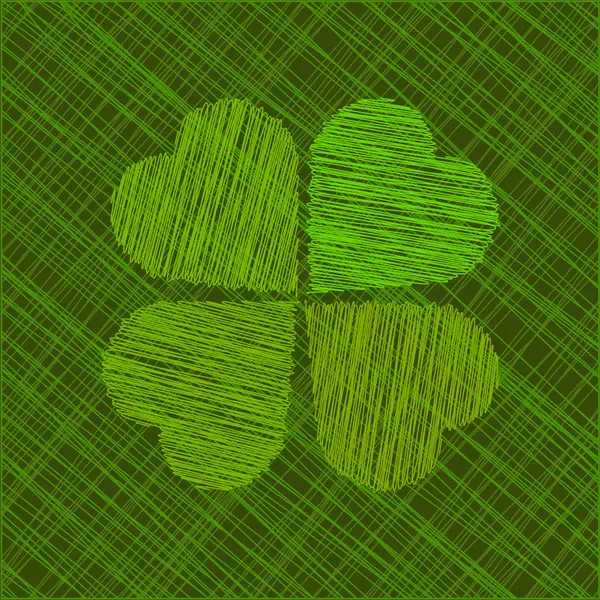 Abstract St. Patrick — Stock Vector