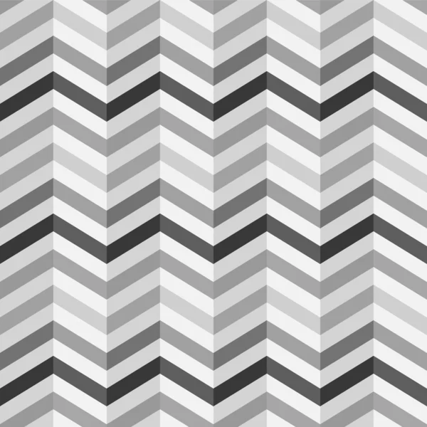 Modèle de zigzag de mode dans des couleurs rétro — Image vectorielle