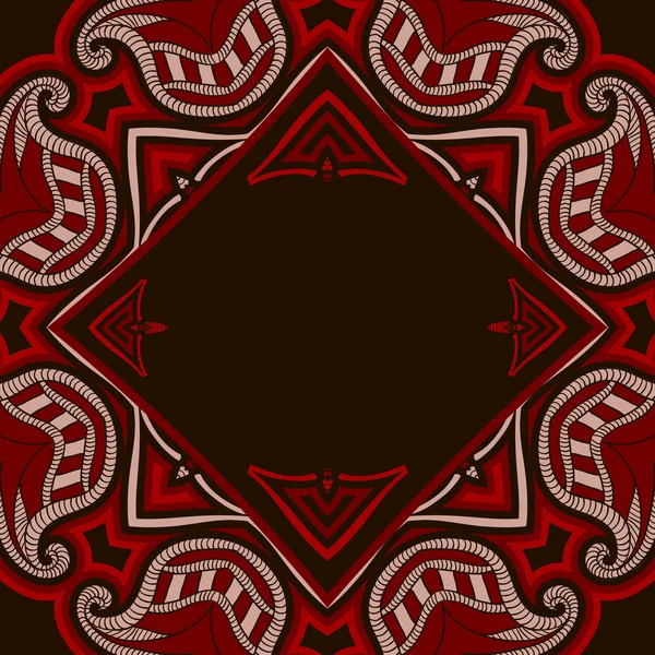 tebrik kartı oryantal desenli