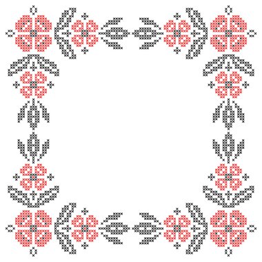 Kanaviçe işi nakış Ukraynalı tarzı