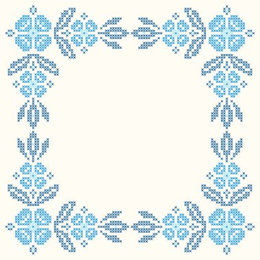 Kanaviçe işi nakış Ukraynalı tarzı