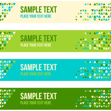 küçük noktalar ile desenli banner arka plan