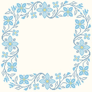 Kanaviçe işi nakış Ukraynalı tarzı